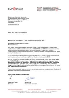  Train d'ordonnances agricoles 2023