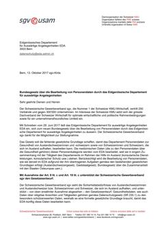  Bundesgesetz über die Bearbeitung von Personendaten durch das Eidgenössische Departement für auswärtige Angelegenheiten