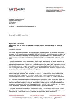  Supprimer le droit de timbre par étapes et créer des emplois (Loi fédérale sur les droits de timbre)